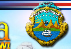 El Escudo - The Great Shield Of The Republica de Costa Rica - The Republic of Costa Risa